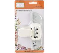 DRESS MY CRAFT/CRAFTER'S 3PL DMCT4713 Flor de ponche de Papel, Perforadora de Borde de Flores, Talla única