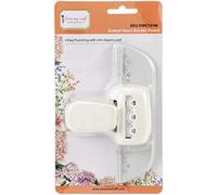 Dress My Craft punzón de Papel, Papier, Perforadora de Borde de corazón Punteado, Talla única