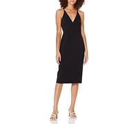 Dress The Population Lyla - Vestido Ajustado sin Mangas para Mujer - Negro - Medium