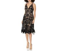 Dress The Population para Mujer 1405-1201 Sin Mangas Vestido - Negro - X-Large