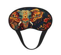 Dress Up A Beautiful Elephant - Antifaz para dormir, suave y cómodo para hombres, mujeres, cómodo antifaz para dormir