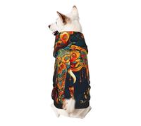 Dress up a Beautiful Elephant Dog Hoodie - Ropa suave y transpirable para perros pequeños a grandes, ropa elegante y cómoda para perros