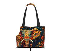 Dress up a Beautiful Elephant Dog Purse Carrier, bolsa de mano para mascotas, bolsa para perros pequeños, gatos y cachorros