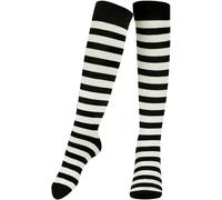 Dress Up America Algodón Rayas Calcetines para Niños - por la Rodilla Niña &