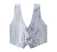 Dress Up America Chaleco de Lentejuelas Completamente Forrado para Adultos