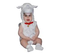 Dress Up America Conjunto de Disfraz de Corderito para Niños - Conjunto de Vestirse de Corderito de Peluche para Juegos de Rol, Eventos y Diversión