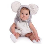 Dress Up America Conjunto de Disfraz de Ratón Chirriante para Bebés - Conjunto de Vestirse de Ratón de Bebé para Juegos de Interpretación de Roles, Eventos y Diversión