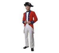 Dress Up America Disfraz De Soldado Colonial Adulto