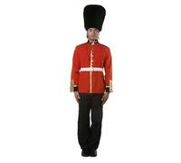 Dress Up America Conjunto de Disfraz de Soldado de la Guardia Real para Adultos - Conjunto de Disfraz de Guardia Real para Juegos de Rol, Eventos y Diversión.