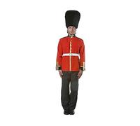 Dress Up America Conjunto de Disfraz de Soldado de la Guardia Real para Adultos - Conjunto de Disfraz de Guardia Real para Juegos de Rol, Eventos y Diversión.