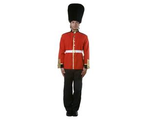 Dress Up America Conjunto de Disfraz de Soldado de la Guardia Real para Adultos - Conjunto de Disfraz de Guardia Real para Juegos de Rol, Eventos y Diversión.
