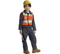 Dress Up America construcción juegos de rol, disfraz de trabajador de coestructura para niños, multicolor, Pequeño (4-6 años) (513-S+526)