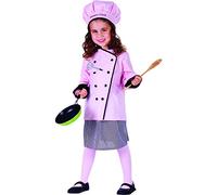 Dress Up America Disfraz de Linda pequeña niña Cocinero