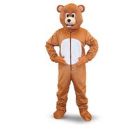 Dress Up America Disfraz de Mascota de Oso Pardo para niños y Adultos - Disfraz de Juego de rol de Oso Pardo - Hermosos Disfraces de Cosplay Para Niños
