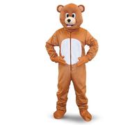 Dress Up America Disfraz de Mascota de Oso Pardo para niños y Adultos - Disfraz de Juego de rol de Oso Pardo - Hermosos Disfraces de Cosplay para niños y Adultos