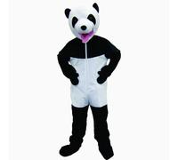 Dress Up America Disfraz de Panda Gigante - Mono de Oso Panda Blanco y Negro para Niños y Adultos - Lindo Set de Vestir de Animal para Halloween y Juegos de Rol