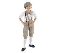 Dress Up America Disfraz de Niño de Periódico de Época niños