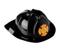 Dress Up America encima Unisex Negro Fuego Casco-Adultos, Fits One Size