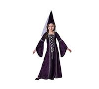 Dress Up America Medieval Princess Traje - Renacimiento Dress Up Set para niñas - El juego incluye vestido púrpura y Hennin Hat