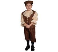 Dress Up America Muchacho colonial: Niños 3-4 años