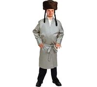 Dress Up America rayas yerushalmi chasidic Bekitcha disfraz judío rabino disfraz para adultos