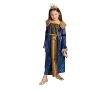 Dress Up America Renacimiento Disfraz para Niña - Medieval Disfraz de Reina
