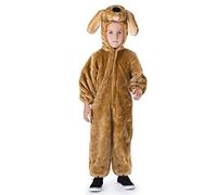 Dress Up America Sensacional Felpa Marrón Perrito Disfraz para Niños