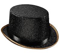Dress Up America Sombrero de Copa Negro De Lujo para Adulto