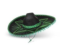 Dress Up America Sombrero De Sombrero Verde Para Adultos - Sombreros Mexicanos De Sombrero - Sombreros Tradicionales De Disfraces De La Fiesta