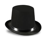 Dress Up America Sombreros Para Niños Y Adultos, Sombrero De Fiesta De Mago Negro, Sombrero De Esmoquin Formal, Unisex