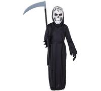 Dress Up America Traje de Grim Reaper para juegos de rol - Conjunto de disfraces de Reaper de Halloween para hombres - Adultos Disfraz de muerte
