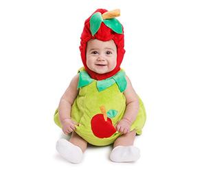 Dress Up America Vestido de América del azúcar traje de Apple Hasta Sweet Baby - Tamaño 0-6 Meses