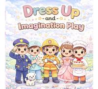 Dress up & Imagination Play: Adorable Coloring Fun with Cute Characters, Creative Outfits, and Engaging Role Play for Kids Ages 4-8
