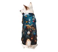 Dress up The Beautiful Christmas Tree - Sudadera con capucha para perro, ropa suave y transpirable para perros pequeños a grandes, ropa elegante y cómoda para perros