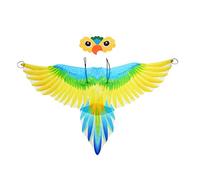 Dress Up Wings For Little Girls - Pink/Blue, Bird Wings Costume For Role Play, Soft -Like Fabric, Adjustable Elastic Straps, Lightweight Comfortable Fit | Bird Theme Parties, School Performance