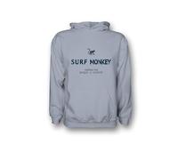 DRESSED IN MUSIC PLAY WITH ME Sudadera con Capucha Ecológica - Algodón Orgánico Gots - Hoodie Surf Monkey® Hombre/Mujer