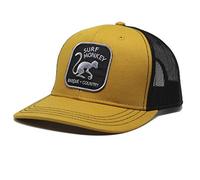DRESSED IN MUSIC PLAY WITH ME Surf Monkey Gorra Tipo Trucker - Visera Curvada - Gorra Ajustable Snapback - Parche Bordado Diseño de 6 Paneles - Surfing The Basque Country