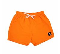 DRESSED IN MUSIC PLAY WITH ME Traje de Baño - Volley 15 de Secado Rápido Hombre - Surf Monkey® - (Naranja M)