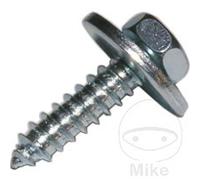 DRESSELHAUS Pack 100 tornillos de chapa con arandela 5.6 6901 13 MM
