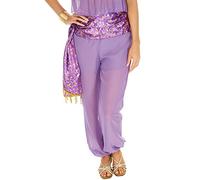 dressforfun Disfraz de Bailarina Arabe para Mujer | Parte Superior Muy Atractiva y Pantalón Bombacho (L | No. 300987)