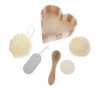 DRESSOOS 1 Caja De Juego Juego De Baño Neceser De Viaje Spa Cuidado Gel Lufa Accesorios Cuerpo Buque De Vapor Baño Para Mujeres Esponjas Mujeres Unicas Ducha De Malla Cepillo De Ducha Sisal