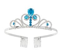 DRESSOOS 1 Pc Diadema De Para Niños Diadema De Novia Niñas Tiara Diadema Diademas Para Niñas Delicada Infantil Diadema De Niñas Diademas Para Niños Aleación Blue