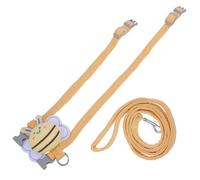 DRESSOOS 1 Set Cat Dog Leash Arnés para Gato PE Small Pet Accessory Puby Puppy Puppy Arness para Perros para Perros para Perros Grandes Perros Caminata Vest Vest Pubrino Arnés Pachorro De Perros Vest