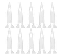 DRESSOOS 10 fundas protectoras para tijeras: Funda protectora de plástico para la punta de las tijeras de manualidades - para herramientas de costura para uso doméstico 2,9 x 0,6 pulgadas