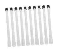 DRESSOOS 10 piezas Extensor de Válvula para Neumáticos de Tubo de Extensión Plástico Blanco Prolongador para Inflador de Ruedas de Coche Atv Remolque y Camión Diseño Duradero y Fácil Uso