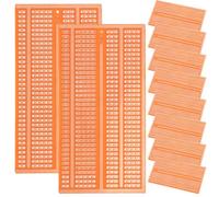 DRESSOOS 10 Piezas Placa Perforada Pcb de Cartón y Baquelita, 5x9,5cm, Marrón, Tabla de Experimentos de Soldadura para Proyectos Eléctricos