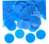 DRESSOOS 100 Fichas De Bingo De Colores, Fichas De Bingo para Juegos, Fichas De Recompensa, Fichas De Bingo para Juegos De Bingo, Fichas De Póker De Plástico, Marcadores De Bingo De