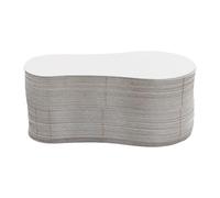 DRESSOOS 100 Piezas Organizador de Calcetines Invisibles de Papel para Mujer Placa de Revestimiento para Calcetines de Corte Bajo Ligera Reutilizable y Ecológica Adecuado para Ordenar