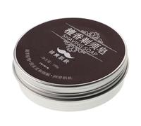 DRESSOOS 100g Jabón De Afeitar Para Hombre Barra De Jabón Hidratante Para Afeitar Espuma Suave y Nutritiva De Sándalo Cuidado De y Cabello