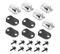 DRESSOOS 10piezas Accesorios De Percusión Para Batería Conectores De Metal Para Tambor Snare Instalación y Para y Ensayos